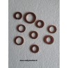 Un sachet 9 rondelles circuit frein