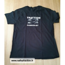 tee shirt TRACTION noir