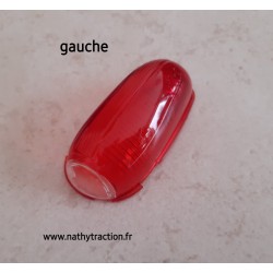 Cabochon rouge latéral 2CV Gauche LABINAL