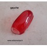 Cabochon rouge latéral 2CV Gauche LABINAL