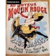 Torchon au joyeux moulin rouge neuf