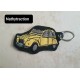 Un porte clef 2CV JAUNE