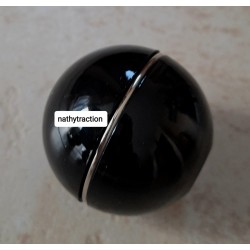 Pommeau de levier de vitesse noir 2CV avec bague