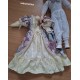 Poupée Porcelaine 1900 perle et son parapluie