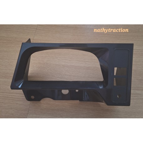 support de compteur 2cv noir