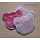 Lot 3 lingettes ours tissu