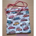 Pochette bandoulière motif 2CV