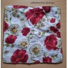 Serviette de toilette tissu COQUELICOT