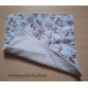 Serviette en tissu lavable POULES ET COQ