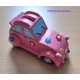 TIRELIRE ROSE 2CV