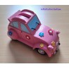 TIRELIRE ROSE 2CV