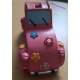TIRELIRE ROSE 2CV