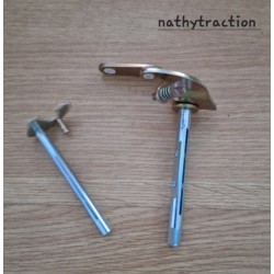 1 Jeu d'axes de papillon et de volet starter pour carbu 2CV /DYANE/Méhari