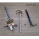 1 jeu d'axes de papillon et volet starter pour carbu double corps 2CV