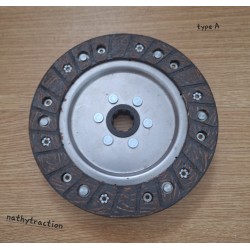 Un disque d'embrayage 8 cannelures plat 2 CV TYPE A