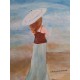 Tableau la Dame et l'Ombrelle
