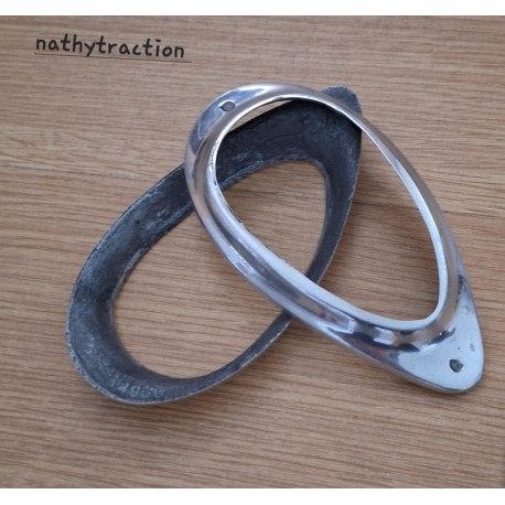 La Paire d' enjoliveur clignotant ALU