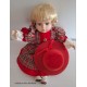 Petit poupée Porcelaine style écossaise