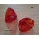 PAIRE cabochon feu clignotant rouge AXO
