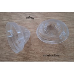 paire cabochon transparent clignotant 2cv seima