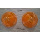 paire de cabochon clignotant orange seima 2cv