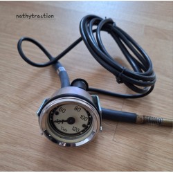 Un thermomètre classique avec durite