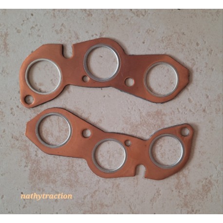 La paire joint entre collecteur et culasse