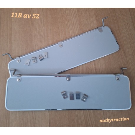 Paire pare-soleil TRACTION 11B AV 52 MP