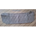 Plage arrière tissu gris charleston pour 2CV