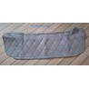 Plage arrière tissu gris charleston pour 2CV