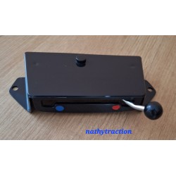 manette de chauffage plastique noir 2CV