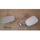 PAIRE RETROVISEUR RECTANGLE 2CV inox