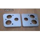 paire de support feu clignotant ARD et ARG 2CV