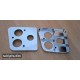 paire de support feu clignotant ARD et ARG 2CV