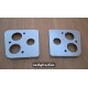 paire de support feu clignotant ARD et ARG 2CV
