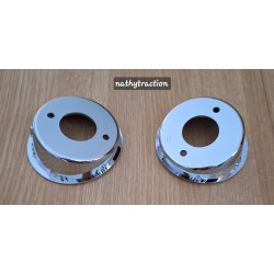 Paire de support clignotant AVG / AVD pour 2CV