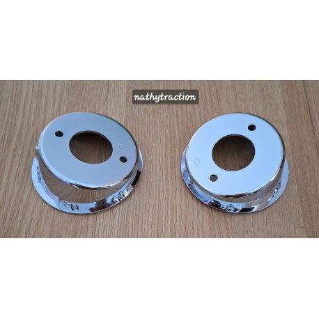 Paire de support clignotant AVG / AVD pour 2CV