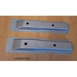Paire longeron AV sous plancher latéral 2CV AP1970