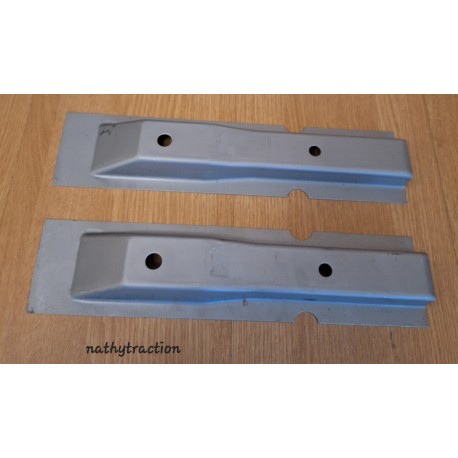 Paire longeron AV sous plancher latéral 2CV AP1970