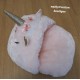 Chausson Licorne rose /blanc