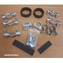 Kit montage d'échappement 435cc pour 2CV/Dyane/Acadiane/Méhari